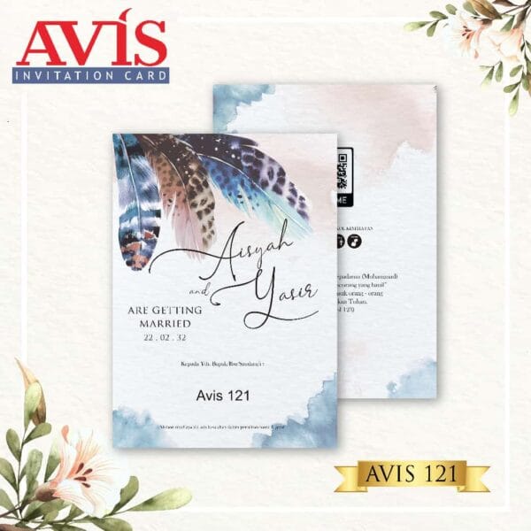 undangan cetak avis a121
